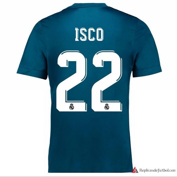 Camiseta Real Madrid Tercera equipación Isco 2017-2018